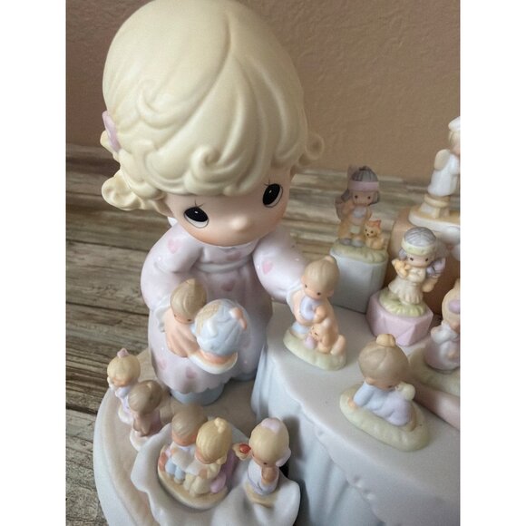 Precious Moments From the Beginning 25th Anniversary Ltd Ed Figurine 2002 No Box - Picture 9 of 16